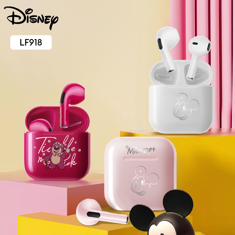 	 Disney LF918 Wireless Bluetooth Headset V5.4 Music Noise Reduction Earphone Headphones With Mic for Android IOS PC	