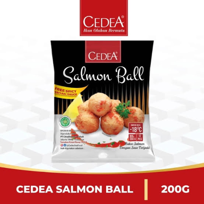 

CEDEA salmon ball/bakso salmon