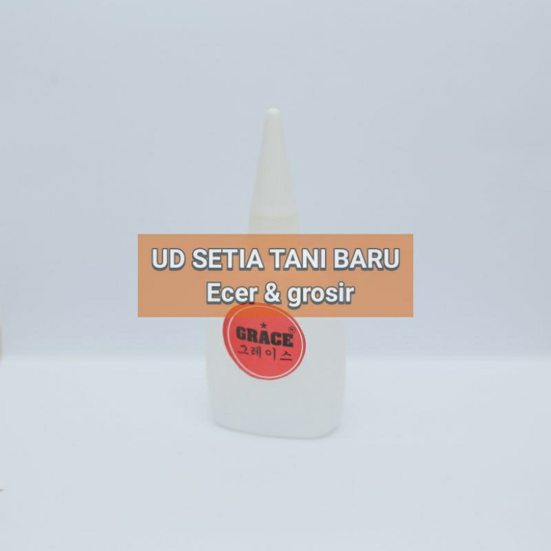 

[COD]Lem Serbaguna Grace Adhesive Cyanoacrylate Jumbo[1 botol 48gr]
