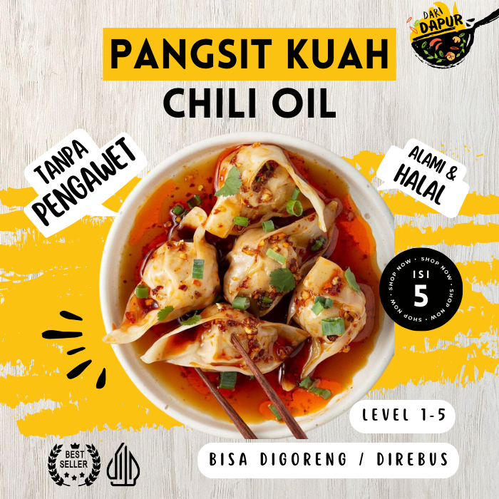 

PANGSIT CHILI OIL KUAH KALDU AYAM