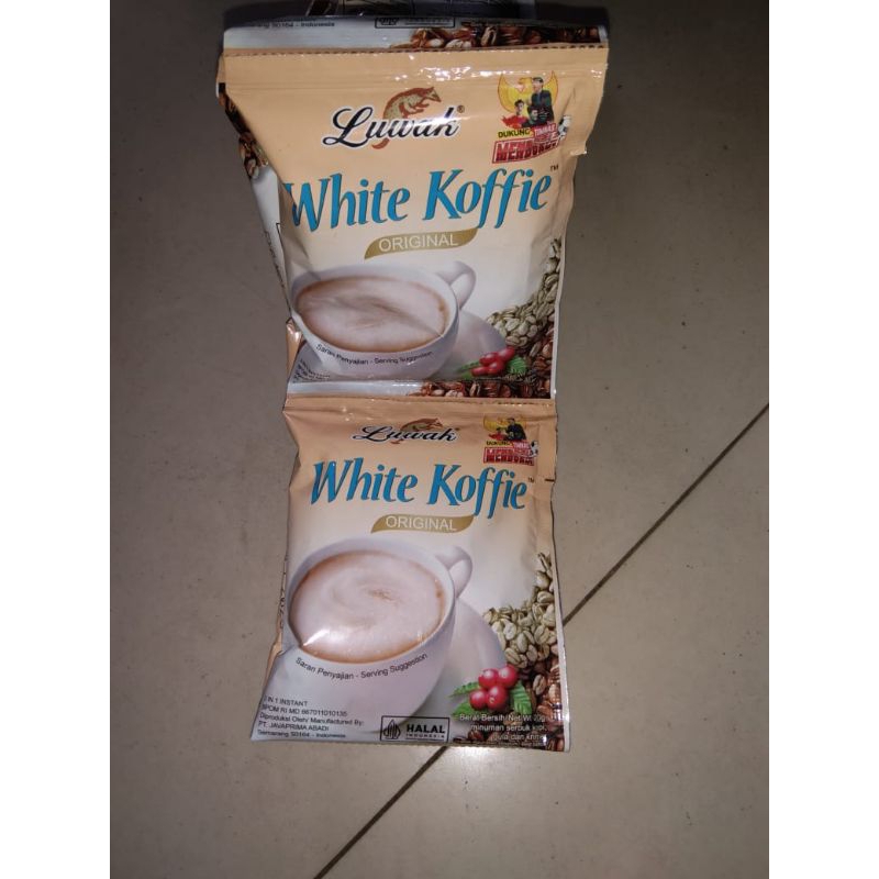 

luak white coffie 10pcs