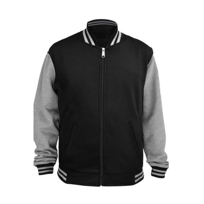 new jaket switer baseball pria wanita size m.l.xl.xxl.xxxl