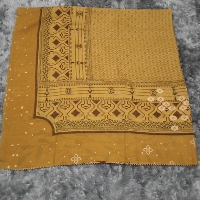 Hijab Segi Empat Motif Syar'i | Hijab Jumbo Voal Motif | Segiempat Motif Syari | Hijab Motif Syari T