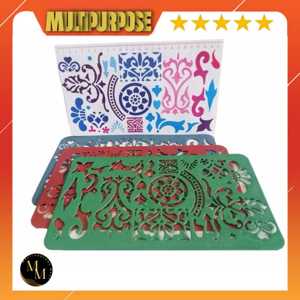 

GARISAN MOTIF / PENGGARIS MOTIF BATIK / RULER / PENGGARIS BATIK