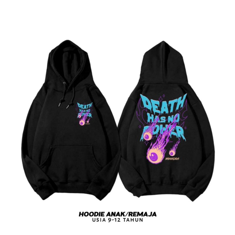 Hoodie anak 9-12 tahun sweater fashion anak deathasno stm terlaris