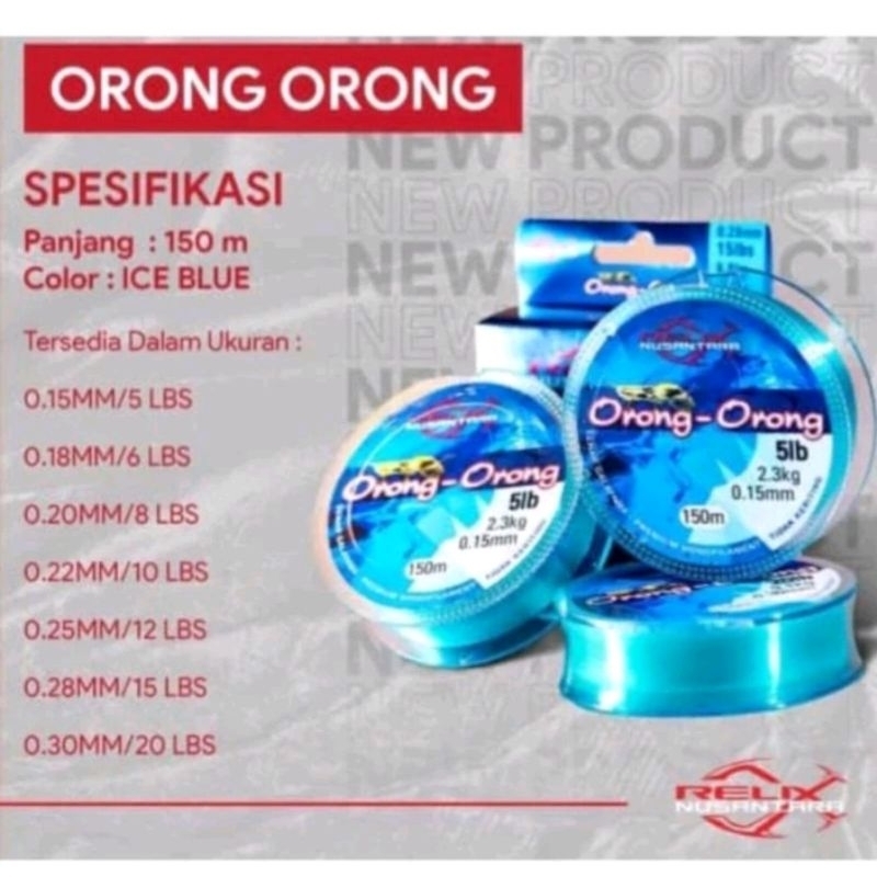 SENAR RELIX NUSANTARA ORONG ORONG