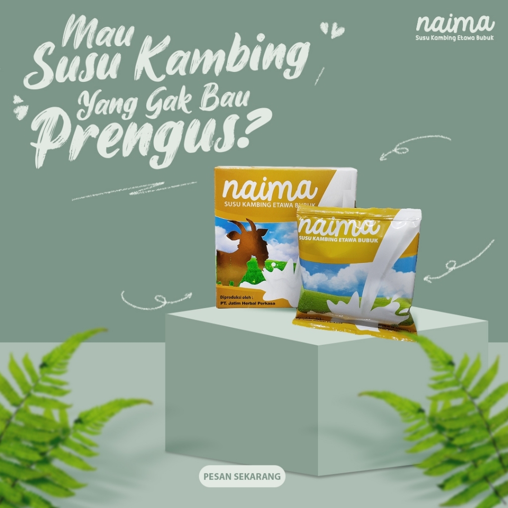 

Naima Susu Kambing Etawa Bubuk Tinggi Kalsium Solusi Nyeri Sendi dan Tulang Original