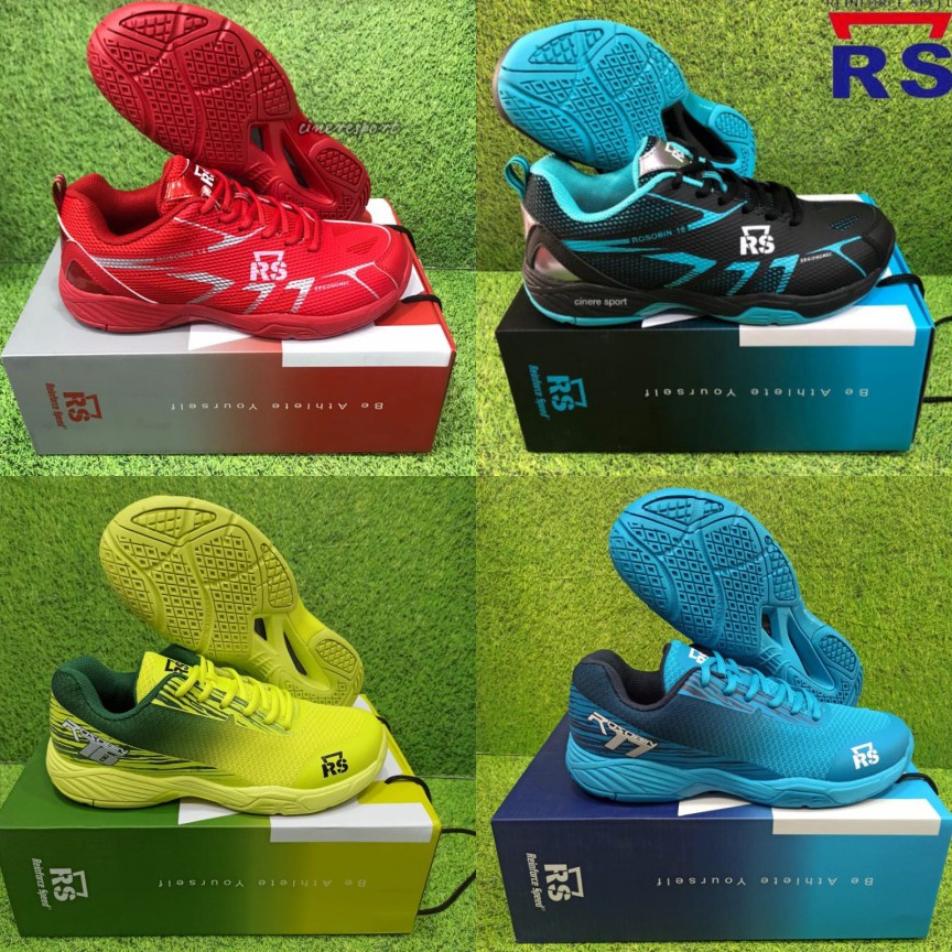 LANGSUNG ATC Sepatu RS Rosobin 11 12 14 15 16 17 18 Original Badminton Shoes