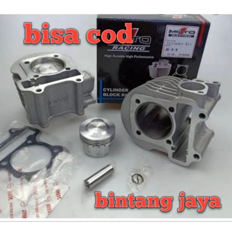 blok seher bore up beat pop/beat fi esp injeksi/scoopy fi esp/uk 54,5 mm moto 1 kode mesin K44(state