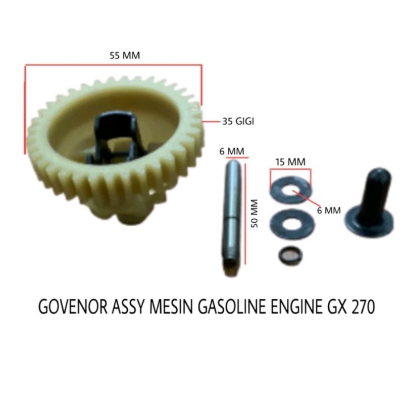 Governor Assy GX 270 GX270