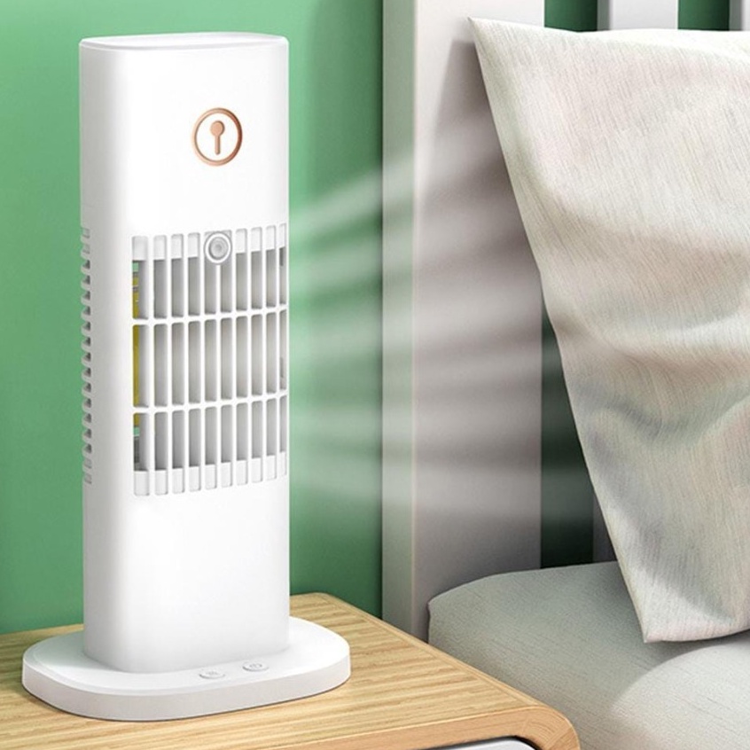 Tower Fan Air Cooler Poble Kipas Angin Fan Tower Stand Lantai Purifier Elektrik