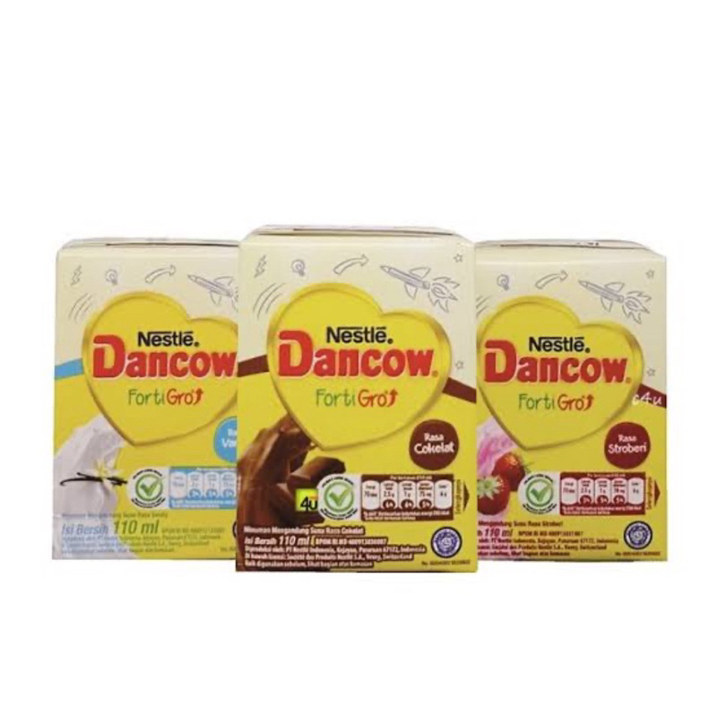 

Dancow fortigro susu uht 110ml aneka rasa