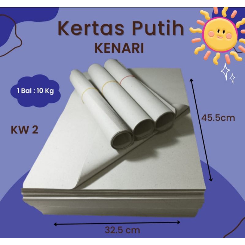 

KERTAS PUTIH KERTAS PADANG KW2 1KG