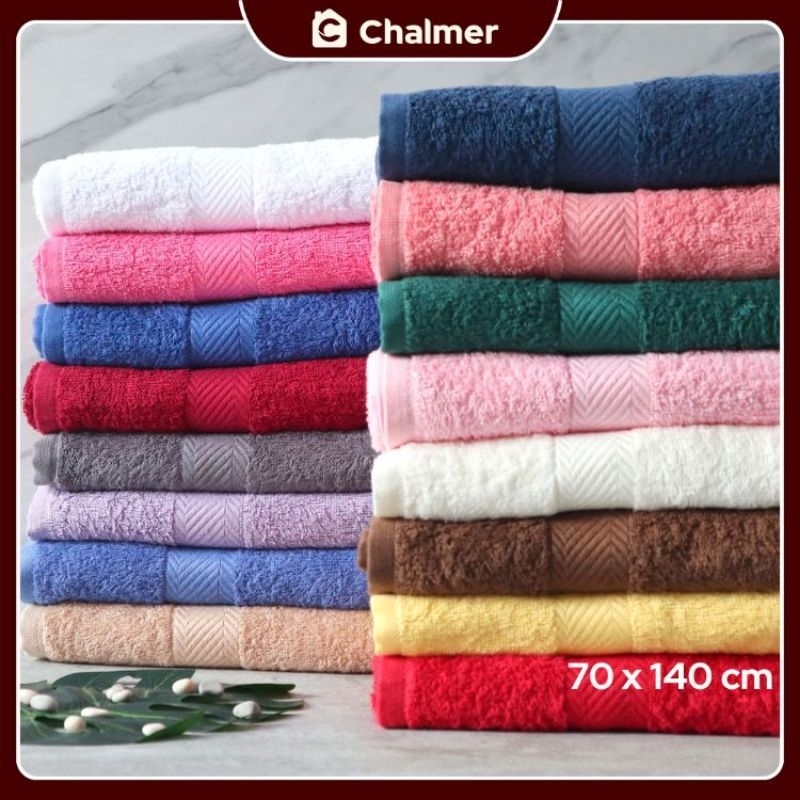 Chalmer - Handuk Mandi Chalmer 70 X140 Cm Handuk Mandi Dewasa