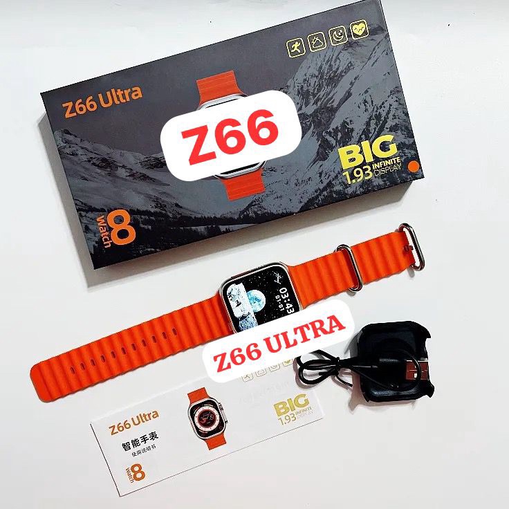 Smartwatch Z66 ULTRA Series 8 ULTRA FullScreen 193 inch Box Original I8 ULTRA