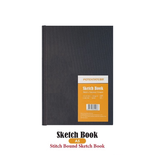 

Buku Sketsa Potentate Hard Cover A5 Stitch Bound Sketchbook ART X6S9