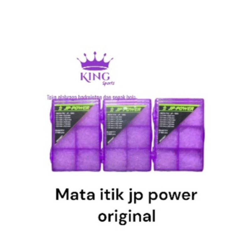 groumet/mata itik raket  jp power original putih