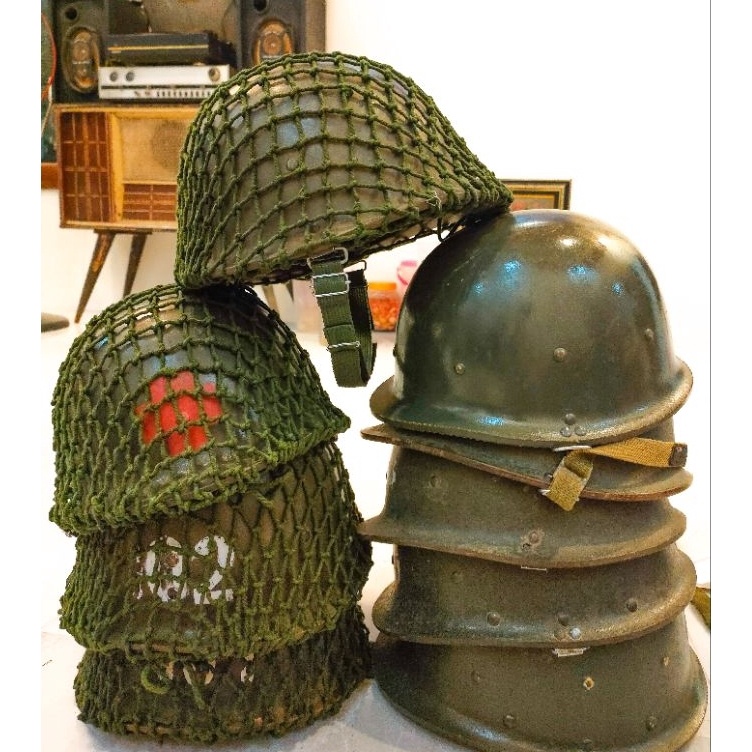 Helm Safety Helm Tentara Lengkap Dengan Daleman Helm Tempur Helm Anti Peluru Helm Perang Helm Vespa 