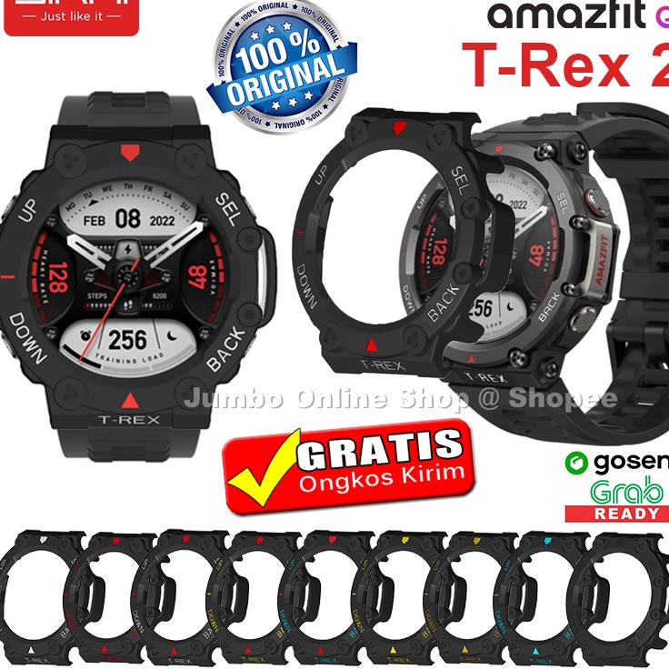 Mewah SIKAI Bumper Case Screen Protect for Amazfit TREX 2 Frame Cover Amazfit TREX2