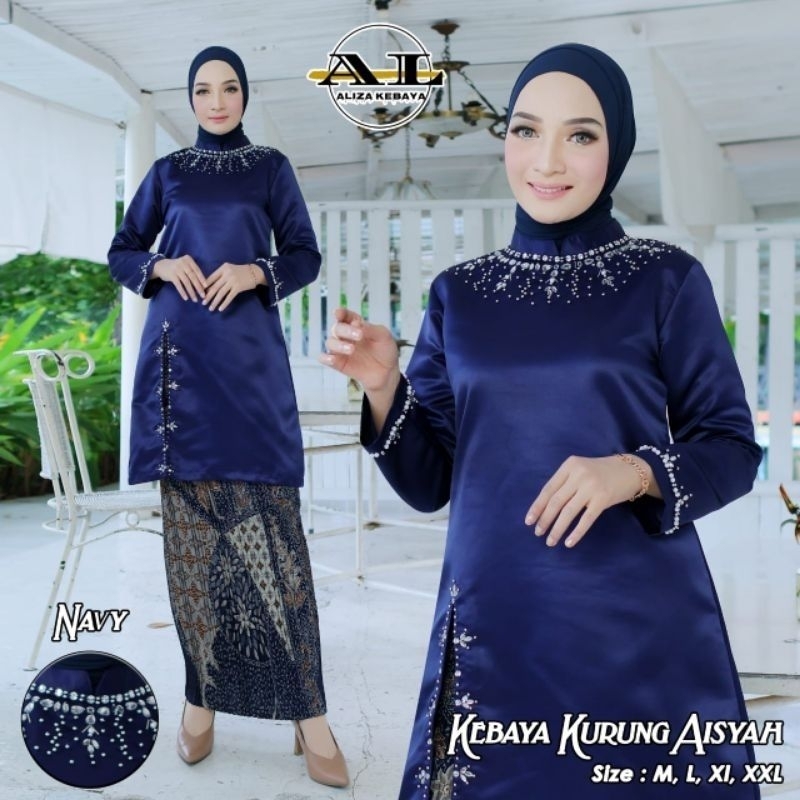 NEW KEBAYA KURUNG PAYET BELAH PINGGIR~SETELAN BAJU KURUNG MELAYU PESTA~BAJU KURUNG PAYET MIX ROK BAT