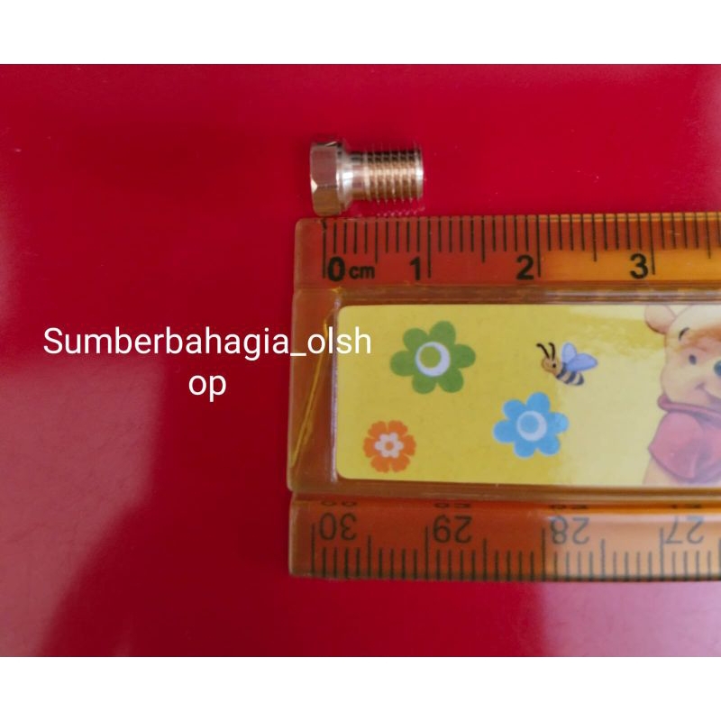 Spuyer Nozzle Type Kompor Gas Rinnai RI 602E(W) Untuk Api Kompor Utama Gas Valve Single