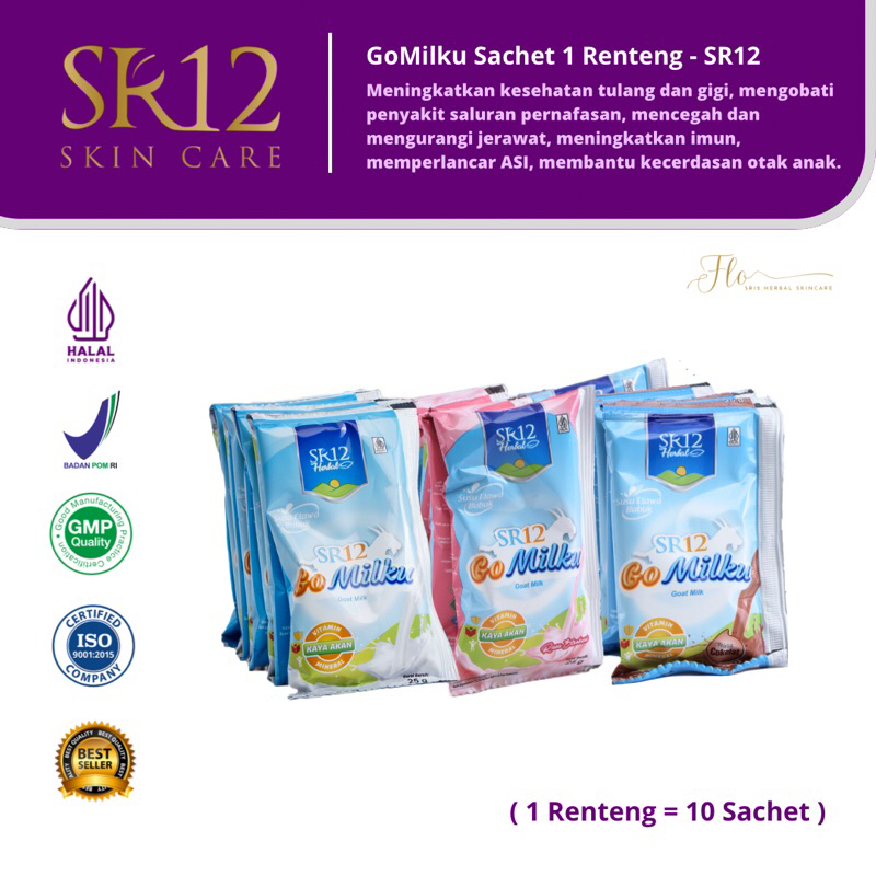 

GoMilku Sachet SR12 Rentengan ( 1 Renteng = 10 Sachet ) 250gr
