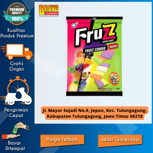 

Bravo Supermarket Tulungagung - Permen Fruzz Fruit Chewy Candy 100gr