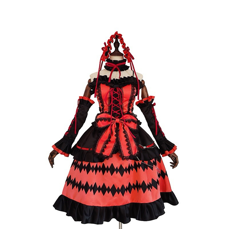 Kurumi tokisaki cosplay costume HQ