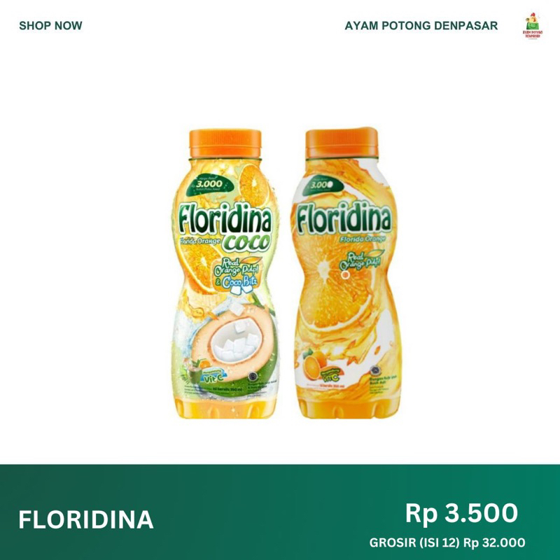 

FLORIDINA COCO DAN ORANGE