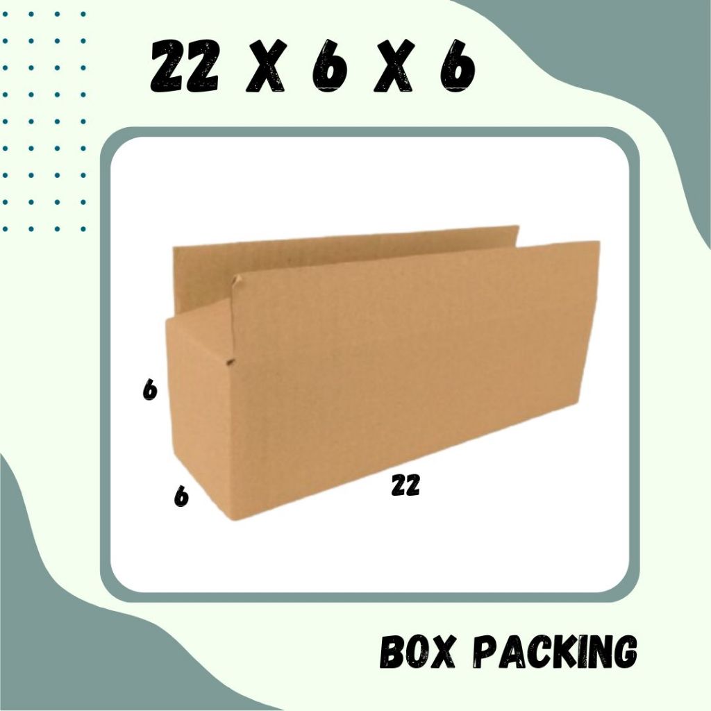 

Box Packing 22x6x6 Kardus A1 Karton Dus Kotak Kemasan Sparepart Jamu Madu Assesoris