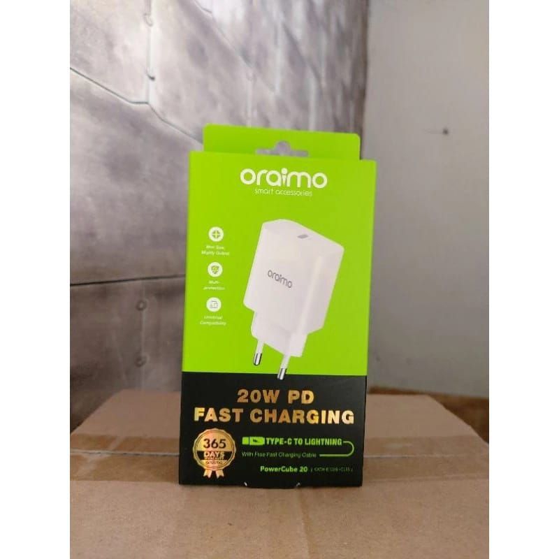 CHARGER TYPE-C TO LIGHTNING 20W FAST CHARGING ORAIMO OCW-E106S+CL55