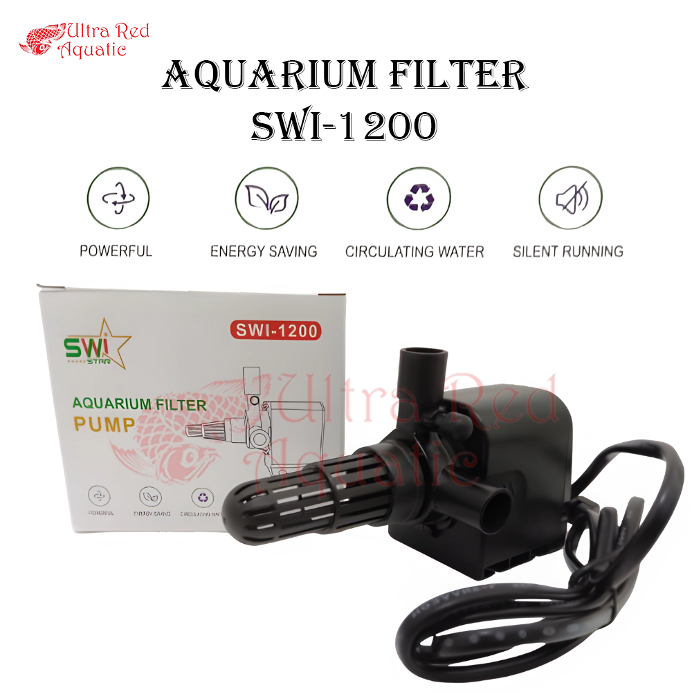 POMPA AIR AQUARIUM KECIL SWI-1200 POWER HEAD 1200 MURAH AQUARIUM AQUASCAPE