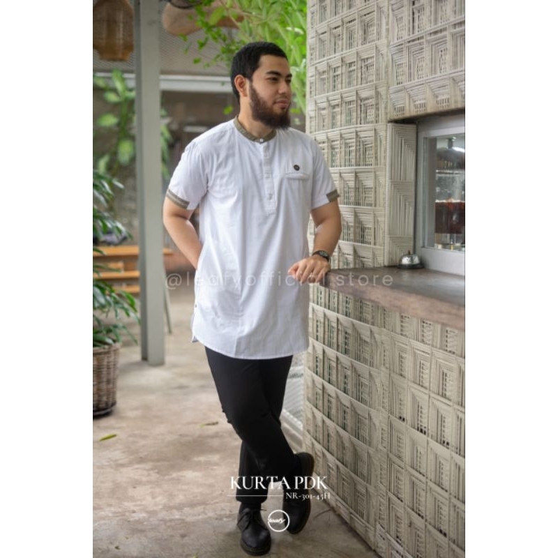 Kurta Pendek NR-301 Leafy