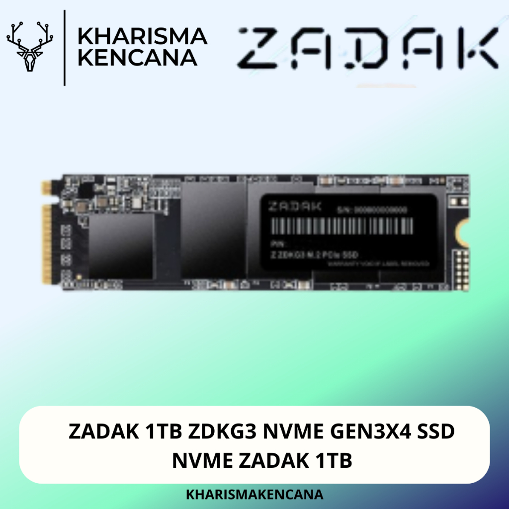 ZADAK 1TB ZDKG3 NVME GEN3X4 SSD NVME ZADAK 1TB