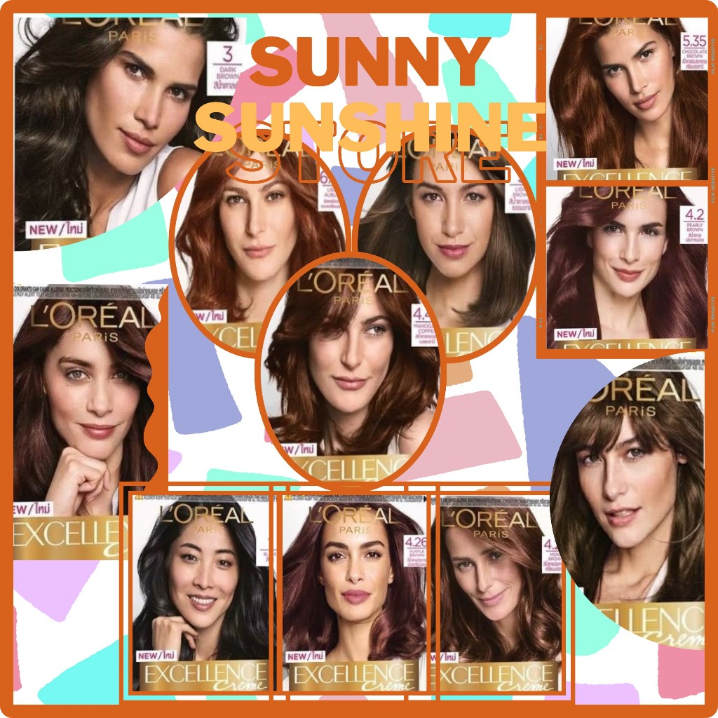 Loreal Paris Excellence Creme Hair Color - Cat / Pewarna / Semir Rambut