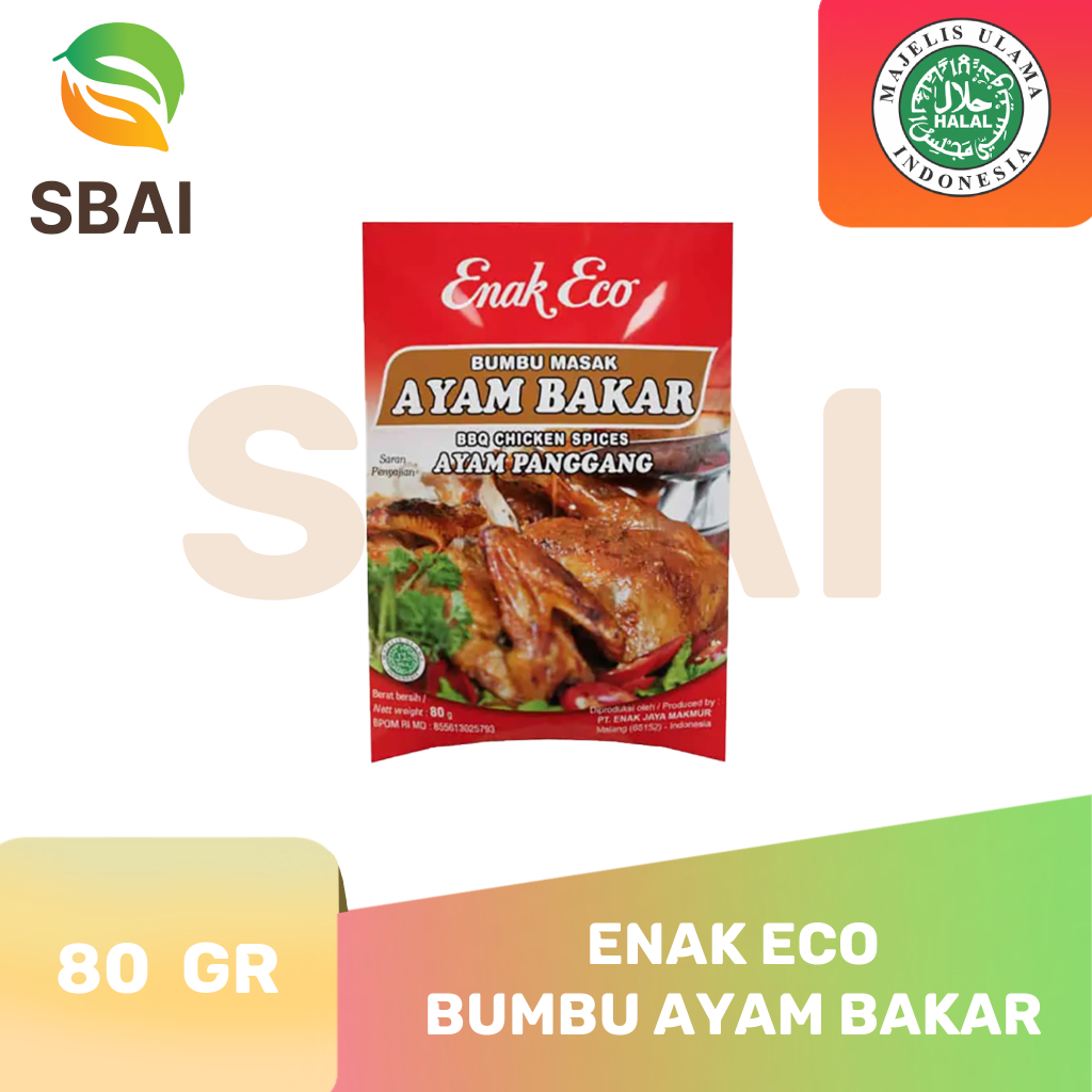 

Enak Eco Bumbu Instan Ayam Bakar