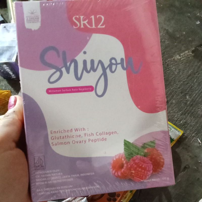 

SR12 Shiyon minuman serbuk rasa raspberry 100g