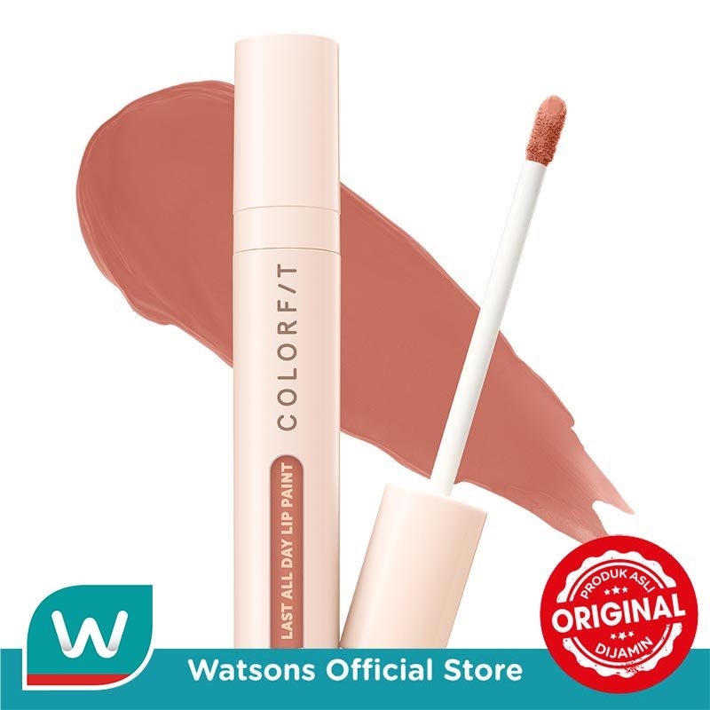 Wardah Colorfit Last All Day Lip Paint 20 M/Paris