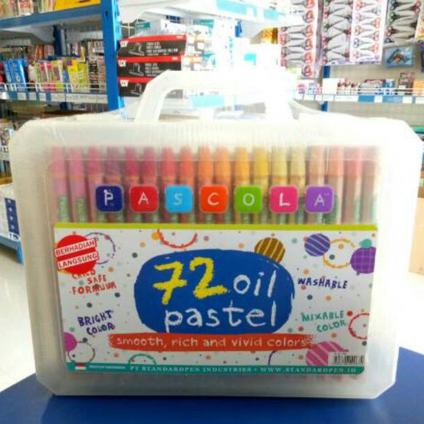 

KODE P5T Crayon Pascola Oil Pastel 72 warna