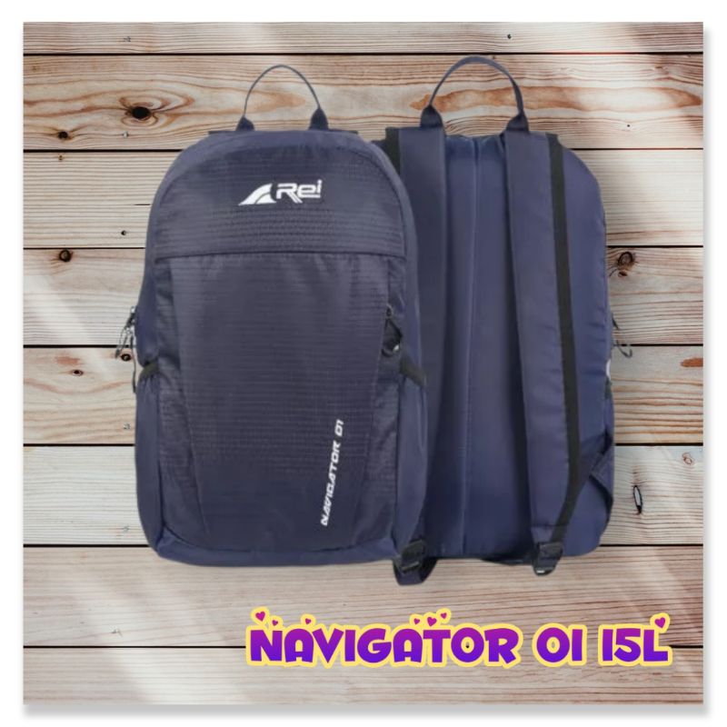 NEW  TAS RANSEL REI NAVIGATOR 01 15 LITER / AREI NAVIGATOR 01 15L