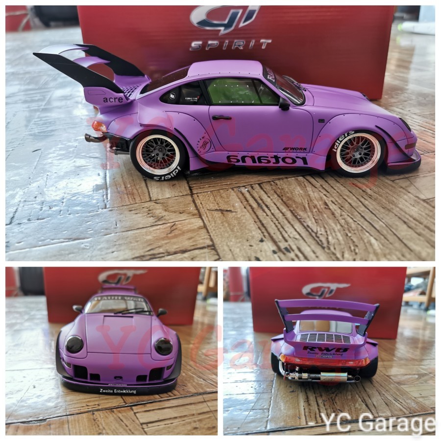 1/18 GT Spirit Porsche RWB Rotana Matt Purple