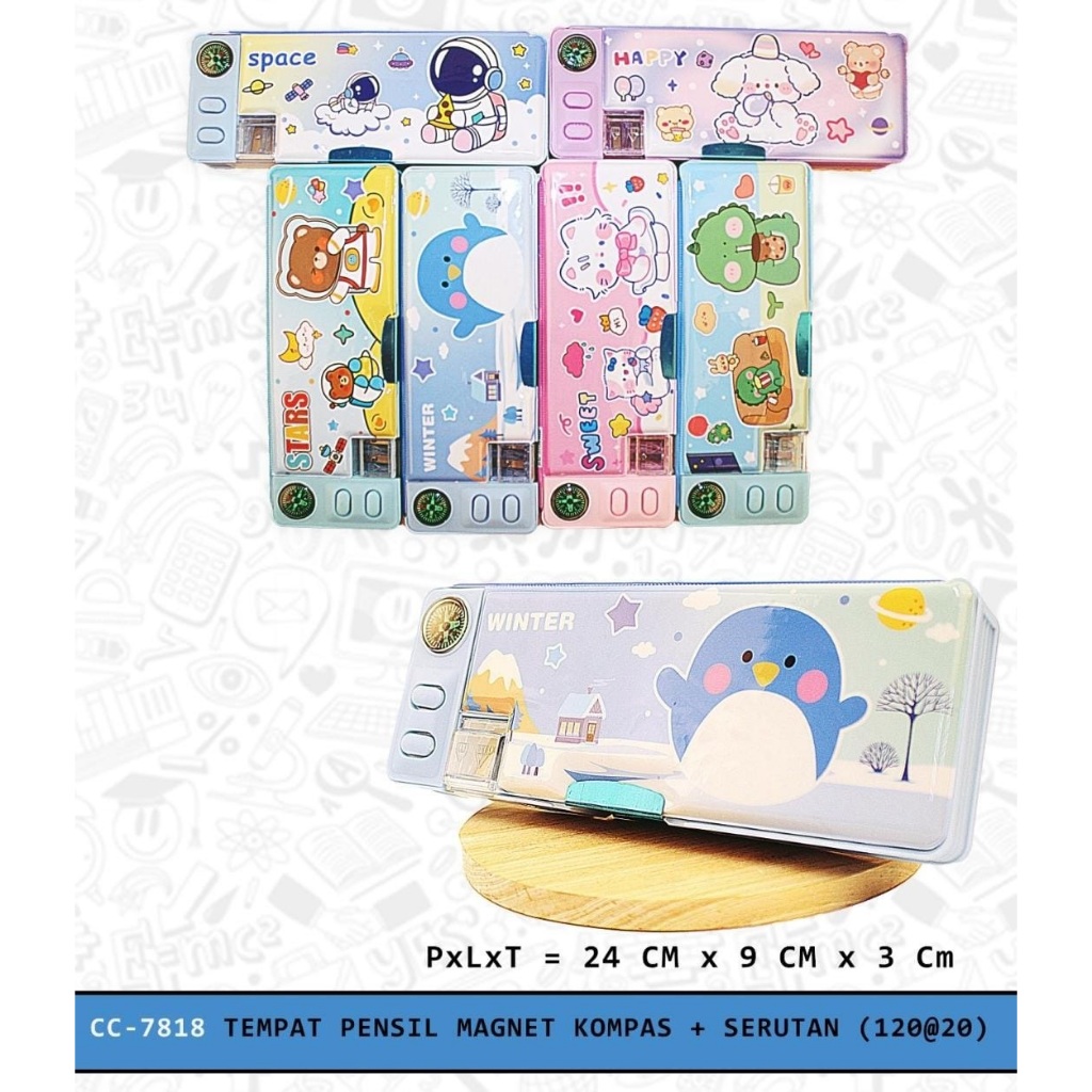 

TEMPAT PENSIL FANCY / TEMPAT PENSIL MAGNET