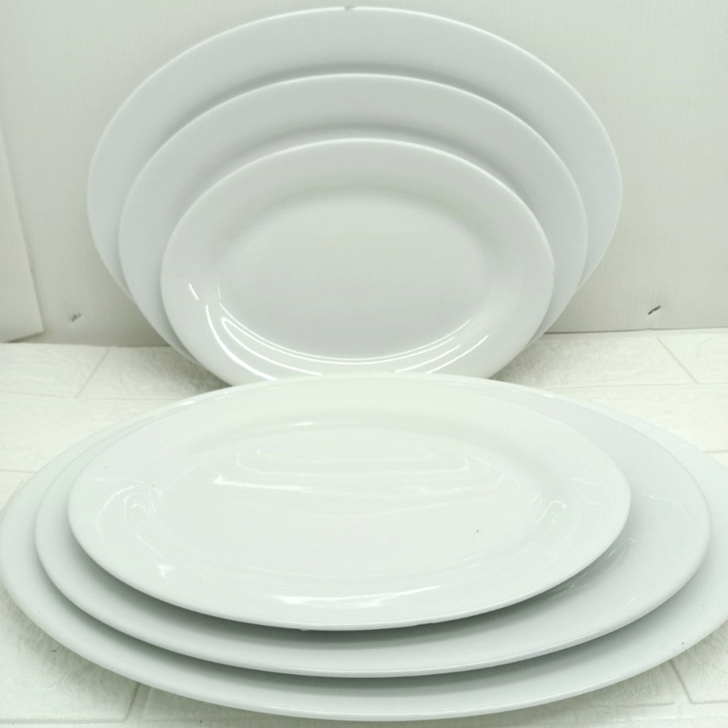 Formia Piring Oval white 12''