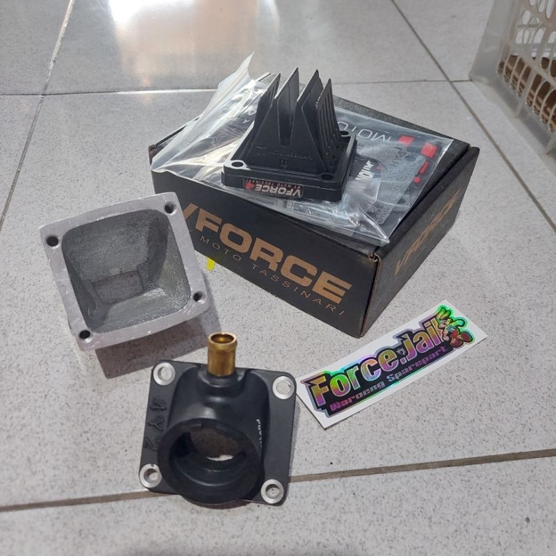 intake manipol kodok F1zr Force1 Alfa Sigma fullset membran vforce4