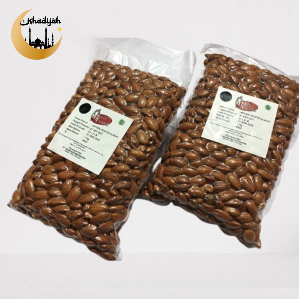 

Kacang Almond panggang 1kg