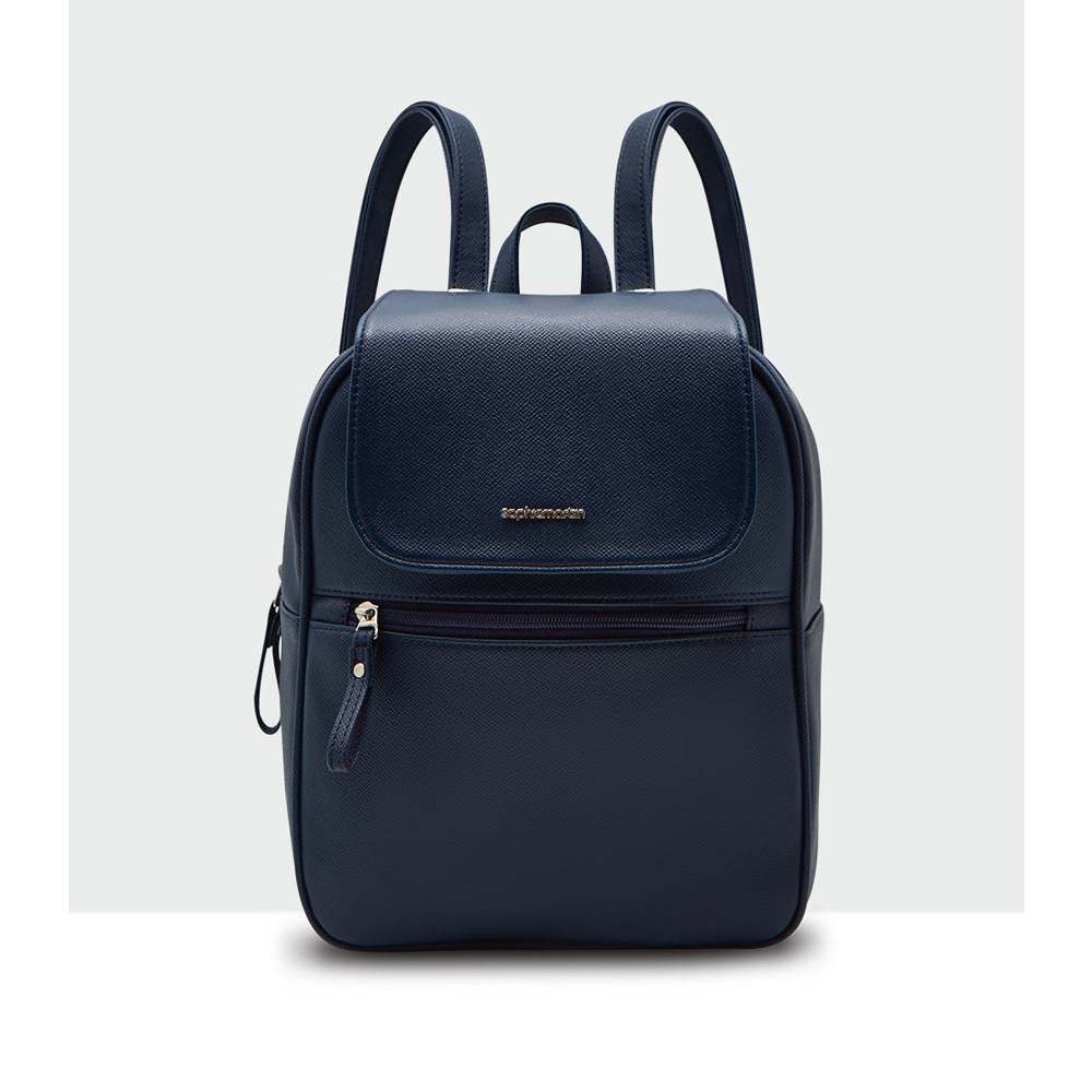 TAS RANSEL WANITA SOPHIE MARTIN  PARIS ORIGINAL FLEUR NAVY  PROMO RANSEL WANITA