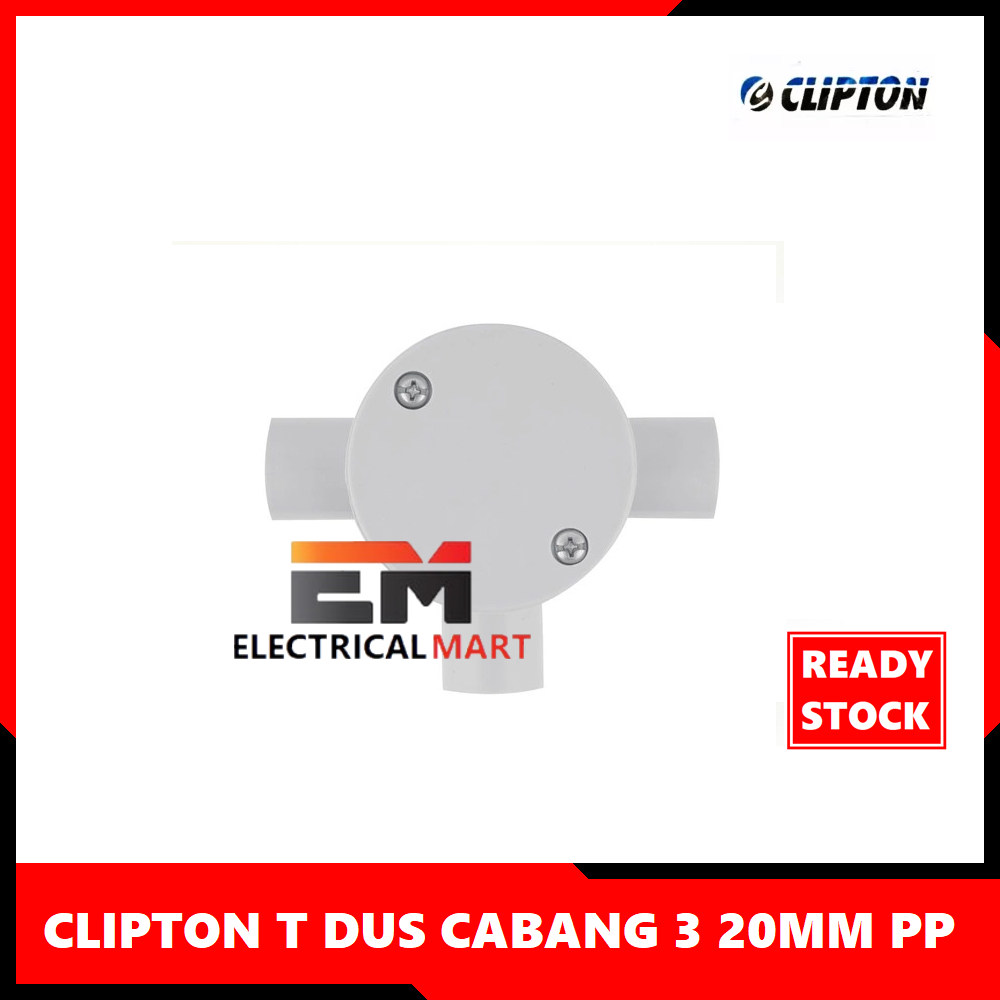 (GROSIR) T Dus Cabang 3 20MM Clipton Putih PP T-Dus T-Doos Dos Doos Original Grosir