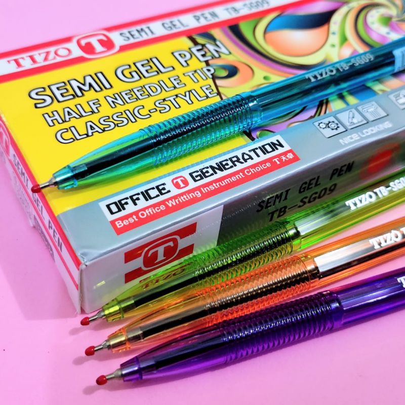 

Pulpen Semi Gel Tizo TB SG09