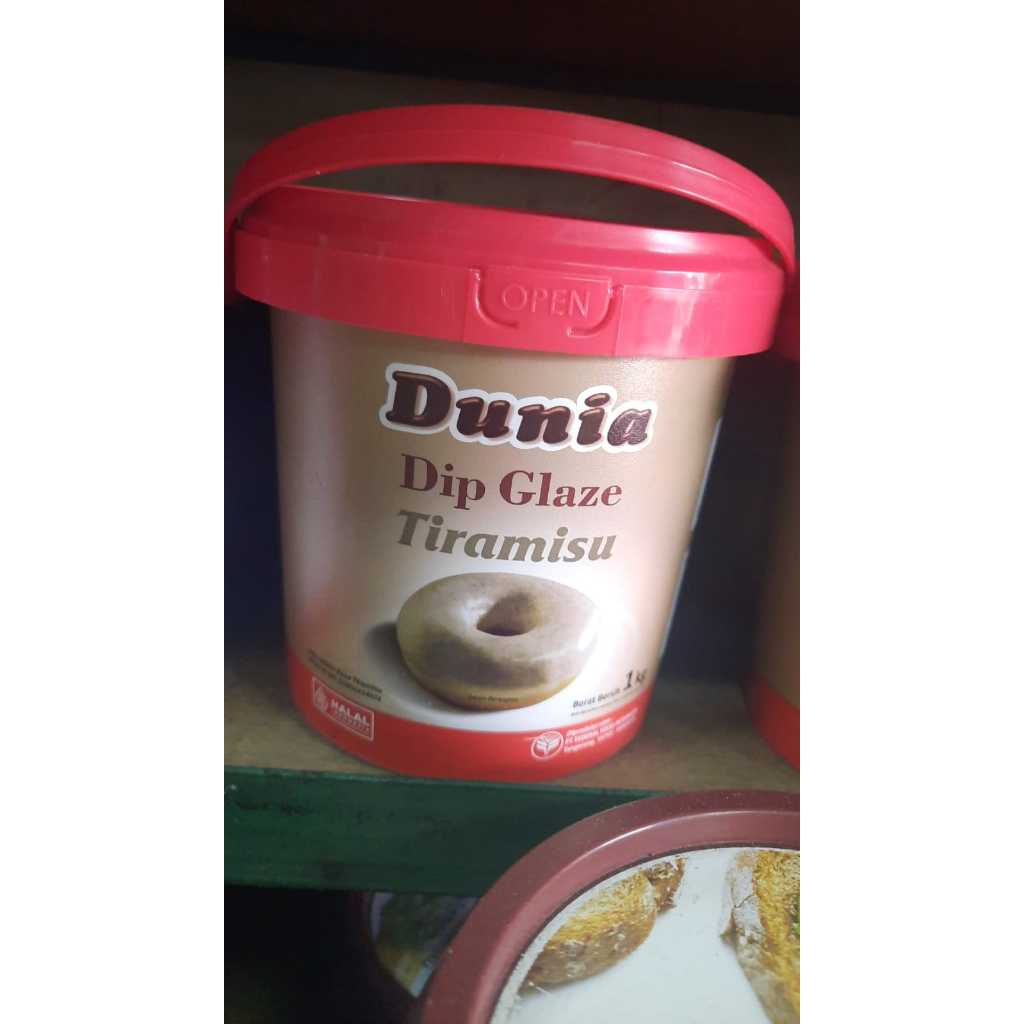 

Dunia Dip Glaze Tiramisu 1kg/pail