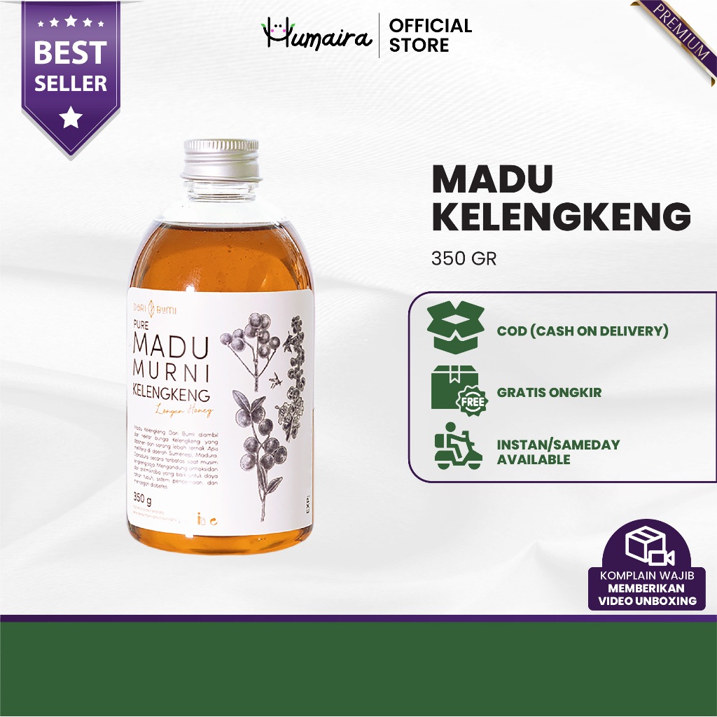 

Madu Murni Kelengkeng 350 Gram - Produk DARI BUMI